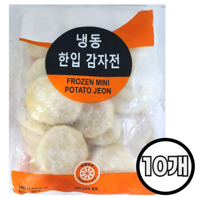 FROZEN FOOD 냉동 한입 감자전, 10개, 1kg