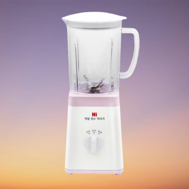 한빛 믹서기 HV-1140 초고속 블랜더 주서기 텅스텐 칼날 얼음갈리는 이유식믹서기 대형 1.4L 특허 국산