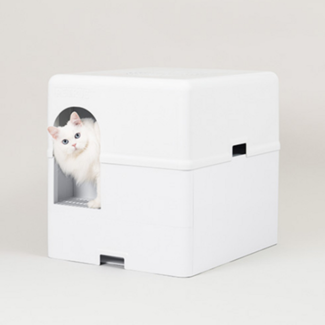[99.9% 사막화방지] 펫트루 Premium Litter Box 고양이 화장실, 1개