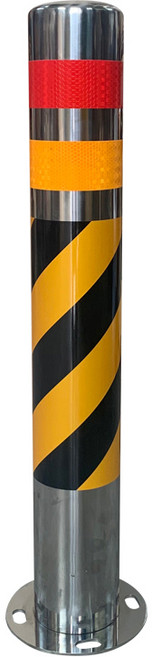 DI700KK 전기차 충전소 국산 스텐 볼라드 101파이 앙카식, 실버, 1개