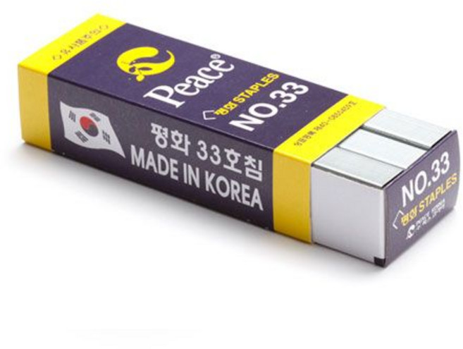 린디나 피스코리아 스테플러침, 1박스, 33호침