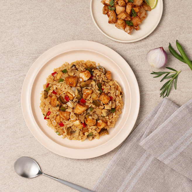 올반키친 치킨데리야끼 볶음밥(220g*2) 5개 세트 (총 10개), 220g