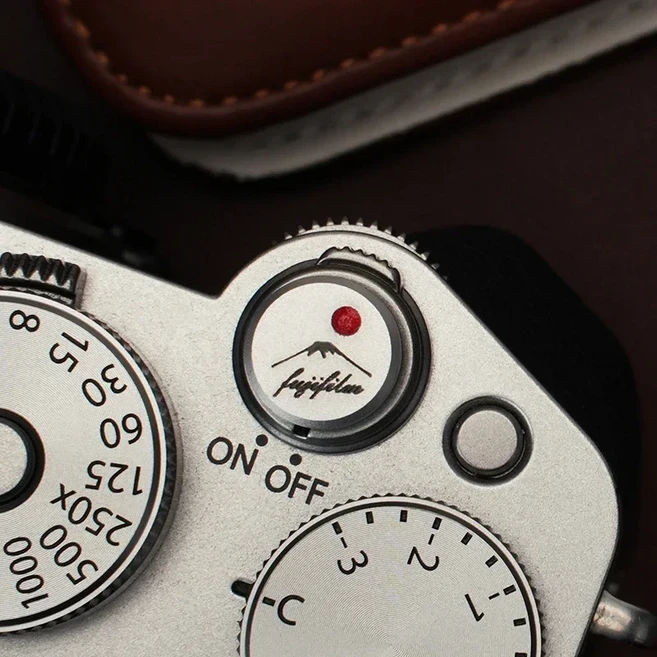 Fujifilm XT5 XT20 100Vi 100V XT30 XT50 Leica Nikon용 카메라 황동 셔터 릴리즈 버튼, 02 K-Aluminium