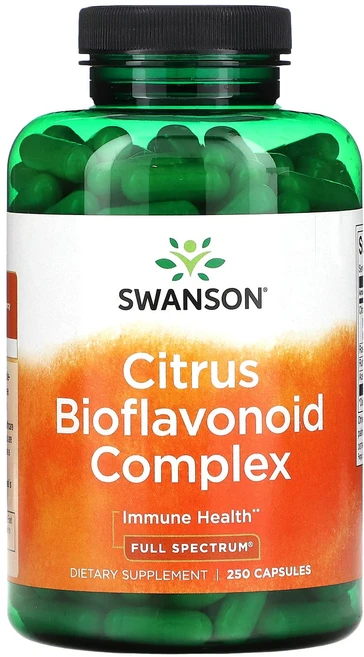 Swanson 시트러스 바이오플라보노이드 복합체 캡슐 250정, Swanson시트러스바이오플라보노이드복합체캡슐250정, 1개 - 쿠팡
