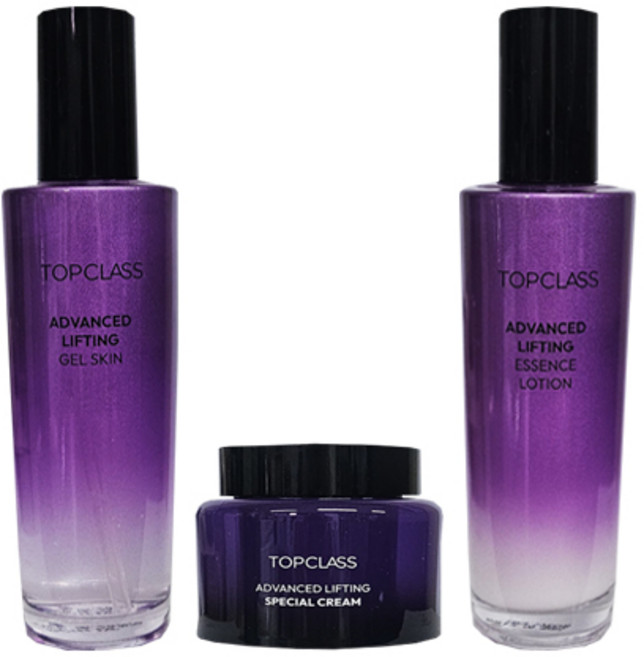 참존 탑클래스 어드밴스드 리프팅 겔 스킨 + 에센스 로션 + 리프팅 스페셜 크림, 1세트