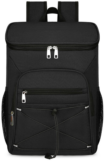 SERMER 보온보냉 백팩 쿨러백 대용량25L, 1개, 블랙