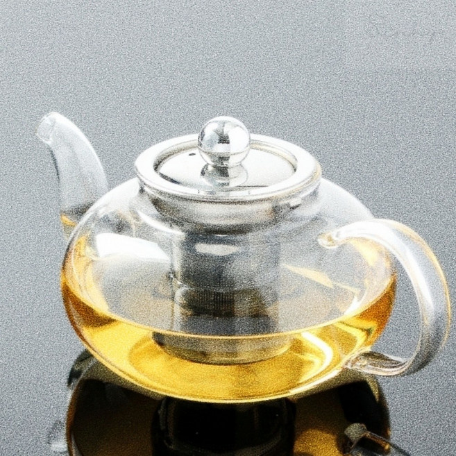 [로하티] 오늘의티 내열유리 차포트(400ml), 1개