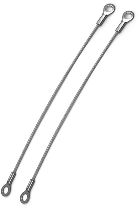 오토바이 탑박스 리스스톱 와이어 배달통 뚜껑 커버 줄 스쿠터 라이더, 6mm, 170mm, 2개