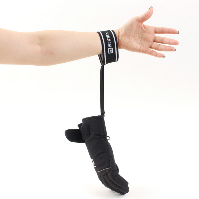 장갑 분실방지 스키장갑걸이 스키장갑 손목걸이 손목밴드 스트랩, 1개