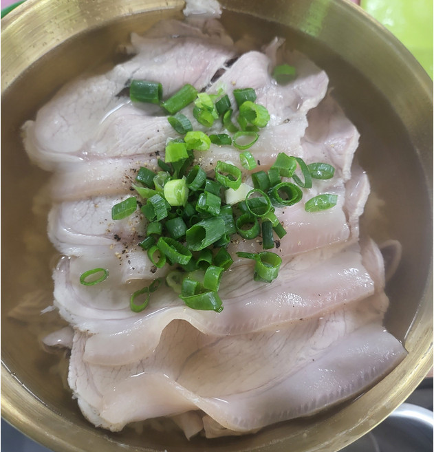 금옥 돼지곰탕 밀키트 누구나 간편 조리 3분 완성 맑은돼지국밥, (내장+고기), 1개