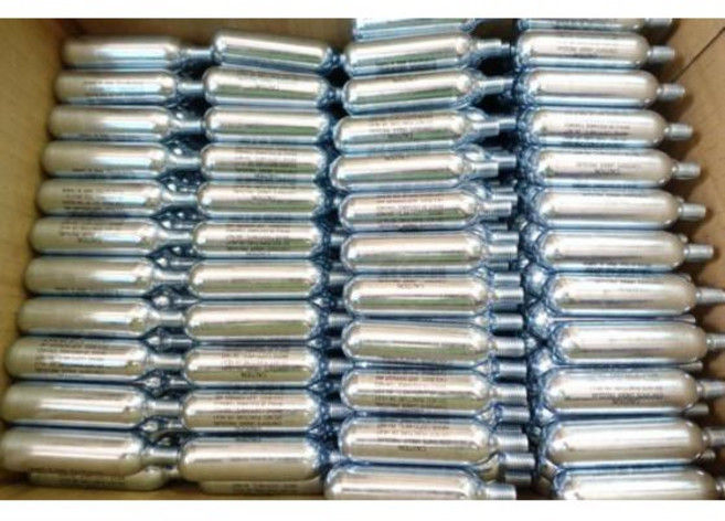 火雞Tth 台灣製造 CO2鋼瓶16g有牙快速打氣桶 補充瓶3入, 1個, 3入$100