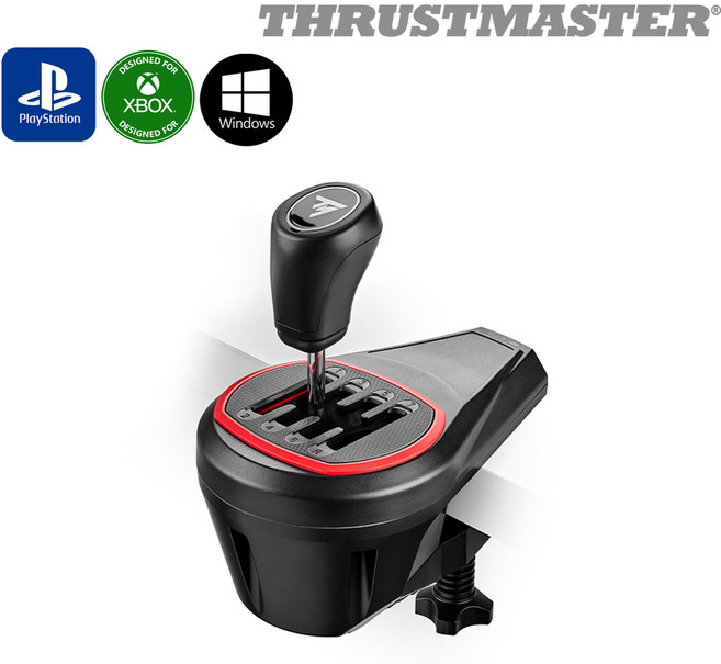 트러스트마스터 TH8S ADD-ON 쉬프터 (PS XBOX PC지원), 1개