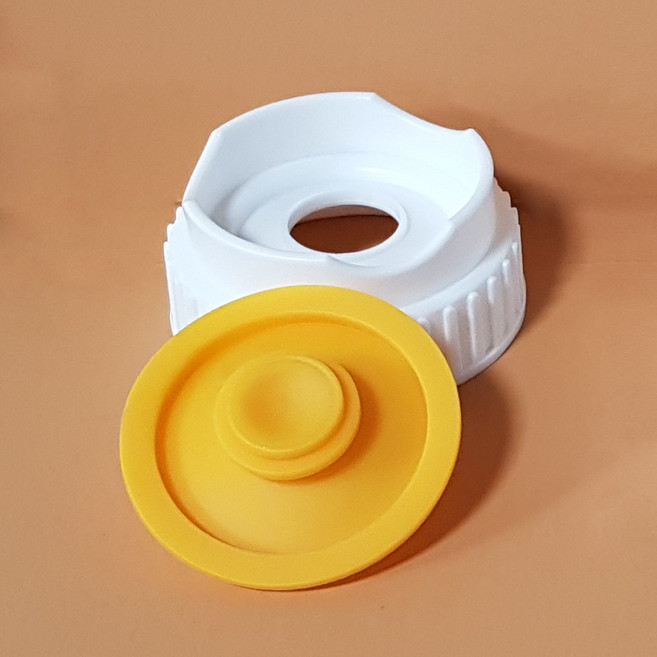 미앤미 싱글 거꾸로소스통, 1개, 1ml, 액상용노즐1개<옐로우>