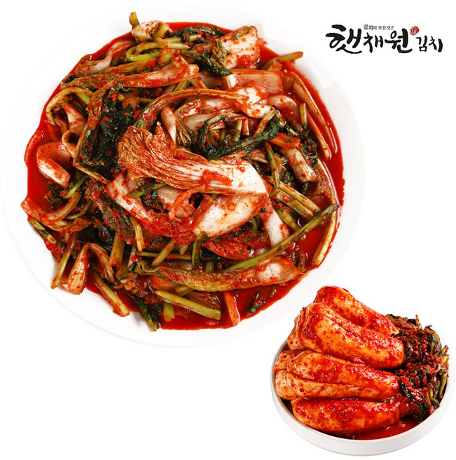 매일 담가 보내는 국산 전라도 얼갈이 열무 김치 4KG + 총각 김치 2KG 세트, 1개