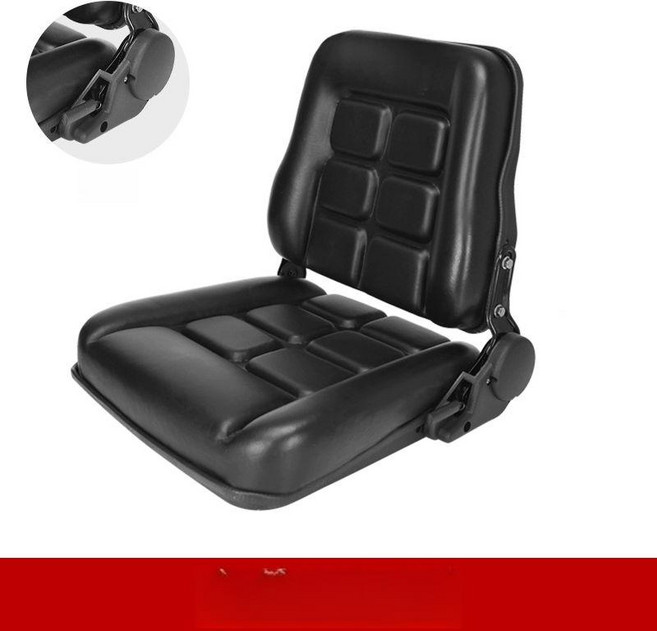 지게차 의자 교체용 굴삭기 개조 교체 접이식 로더 시트, 1개, 고급 렌치 스타일