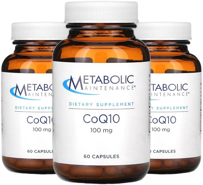 메타볼릭매인테넌스 코큐텐 CoQ10 100mg 캡슐 60정 2+1, 3개 - 쿠팡