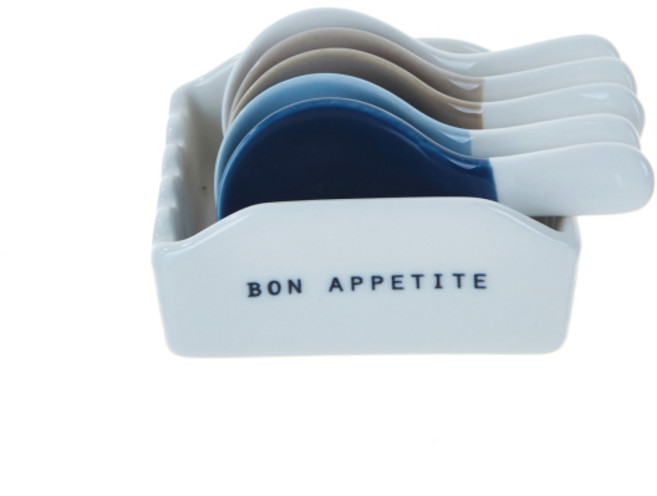 모던하우스 BON APPETITE 수저받침 6P세트_CA4519007, 혼합색상, 1세트