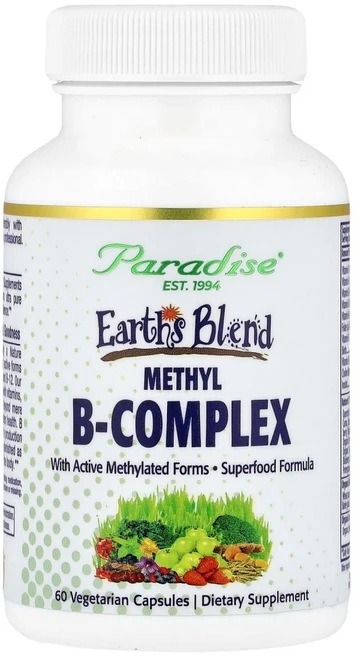 파라다이스허브 메틸 B 콤플렉스 Methyl B-Complex 베지캡슐 60정, 1개 - 쿠팡