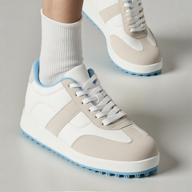 [고급인솔증정] 에버라스트 E그린핏 남녀공용 국산 스니커즈 골프화 러버 아웃솔 고무창 발편한 가벼운 푹신한 독일군 운동화 미끄럼방지 논슬립 키높이 데일리 슈즈 커플 신발 필드화