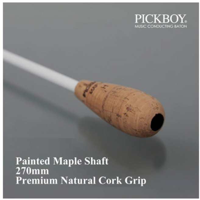 픽보이 PICKBOY Premium Natural Cork 지휘봉 (H270/H350) 27cm/35cm 택1, 1개, 27cm(H270)