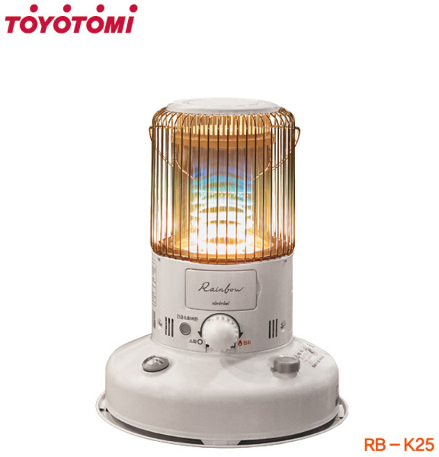 토요토미 RB-K25 난로 가정용 실내 사무실 업소용 난방기