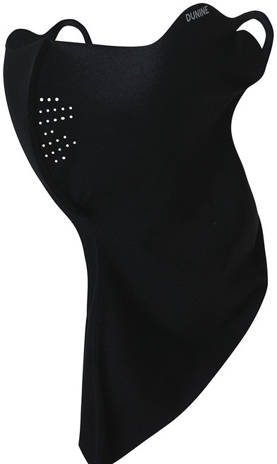 두나인 UV 자외선 차단 스포츠 골프마스크 롱넥 자전거 등산 마스크 햇빛가리개 국산, 블랙