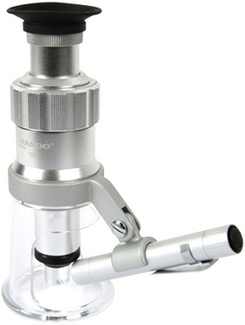 한도 마이크로스코프 조명 펜타입 HD2034L-100X 100배, 1개