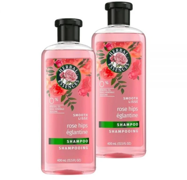 허벌에센스 로즈힙 스무스 샴푸 400ml 2개 - 쿠팡