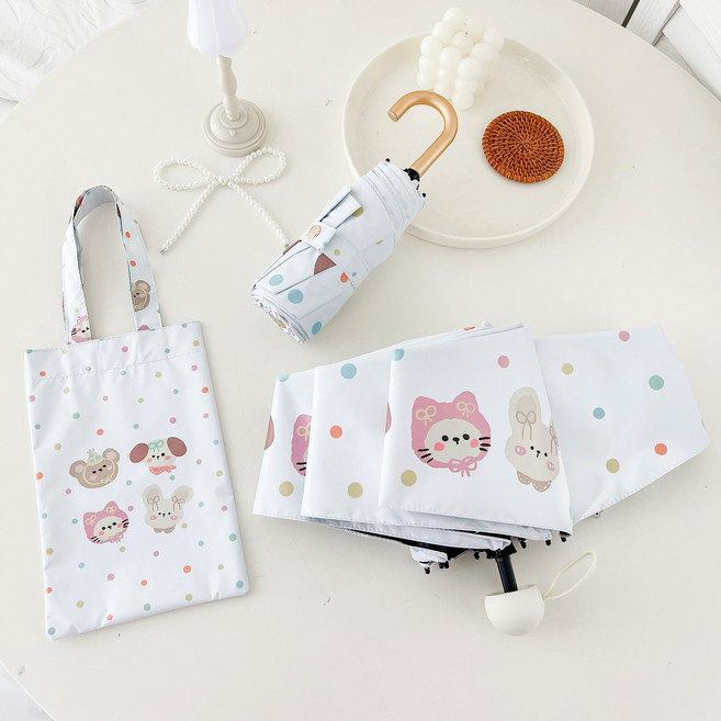 빅무드 자외선차단 5단 초경량 양산 겸용 우산 암막 8K 양우산