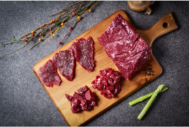 [봉화신덕산한우]봉화 한우 육회 우둔 (냉장) 단품, 1개, 300g