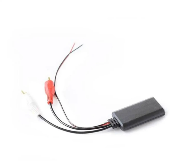 범용 DIY 자동차 CD 라디오 Aux-in RCA 블루투스 5.0 리시버 AUX 어댑터 케이블 USB 개척자용, [01] Black