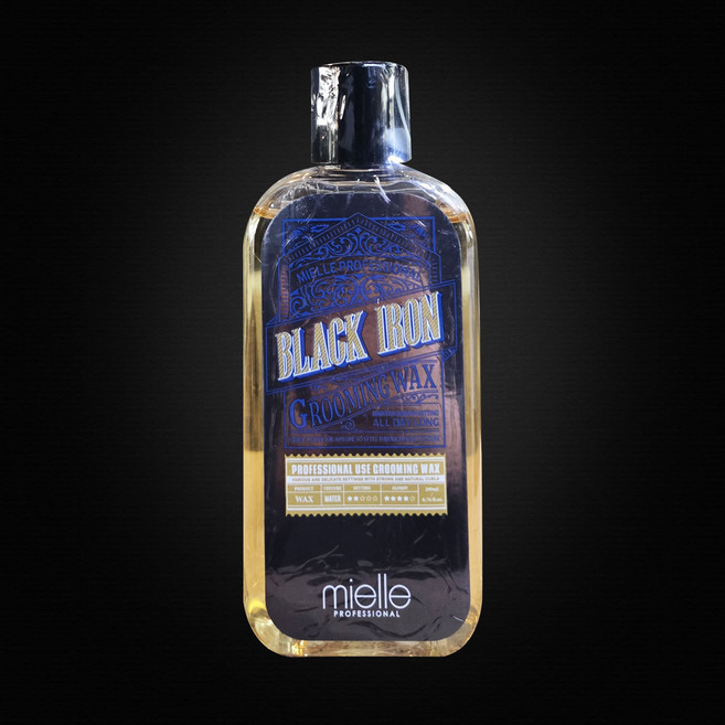 미엘 블랙 아이언 그루밍 왁스, 1개, 200ml