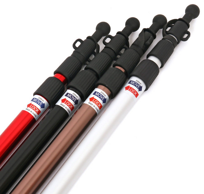 캠프빌리지 슬라이드 폴대 캡형 230cm, CVGR-005, 1개