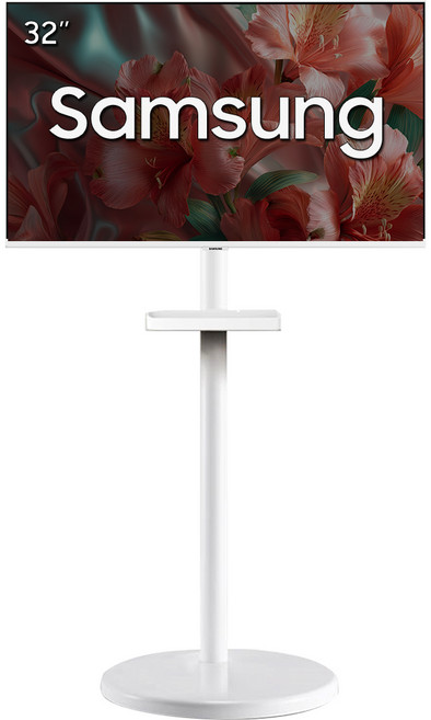 삼성전자 스마트 모니터 M5 32인치 유튜브 OTT 넷플릭스 삼탠바이미 이동식 거치대, 80.1cm, 32인치 M5(화이트) 패키지