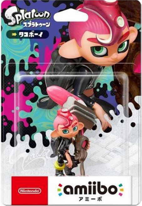 [닌텐도 국내정품] 16종 선택 닌텐도 스플래툰 아미보 시리즈, 1개, 옥토링보이(Octoling Boy), 1