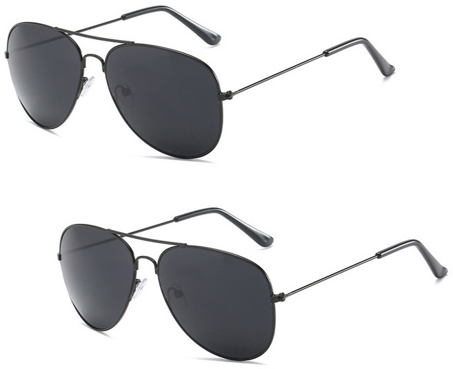 리빙듀오 인싸선글라스 안경 인생네컷 할로윈 2개 한세트, 002.고글선글라스 블랙(190)