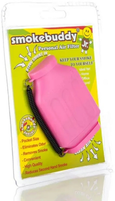 휴대용 담배연기 흡입기 담배냄새 제거 진공흡입 연기 정화기, 핑크색
