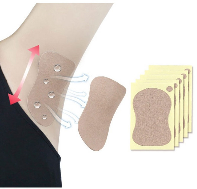 뽀송 겨드랑이 겨땀 흡수 붙이는 패드 20매, 20개