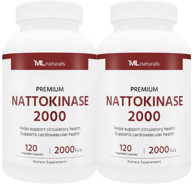 마이라이프 내추럴스 나토키나아제 2000 FU's, 120정, 2개