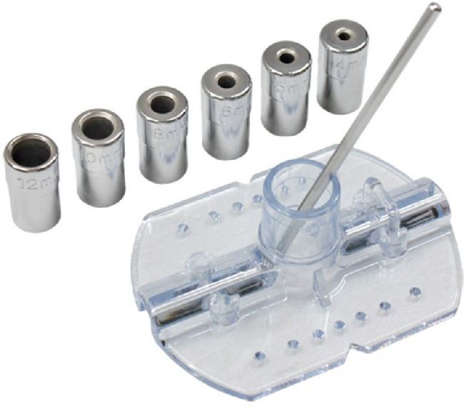 퍼스트라인 드릴가이드 키트 / 센터마킹 구멍뚫기 목공 공구, 1개