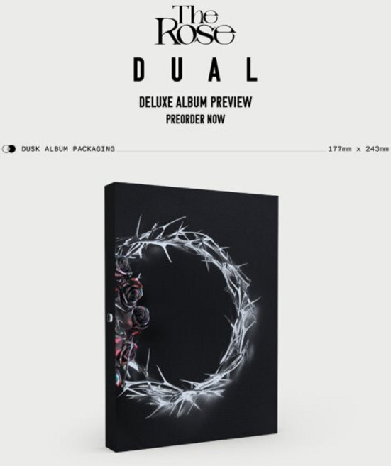 [CD] 더 로즈 (The Rose) 2집 - DUAL (Deluxe Box Album) [Dusk ver.]