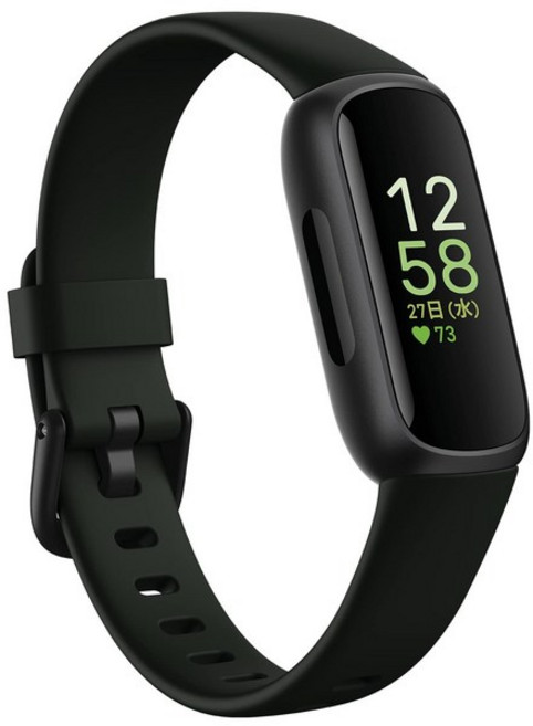 Fitbit Inspire 3 피트니스 트래커 Midnight ZenBlack FRCJK LS사이즈 FB424BKBK-FRCJK[일본 정규품], black, 1개