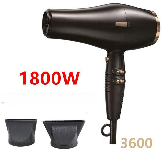 Valera Salon 발레라 스위스 초경량 전문가 헤어 드라이어 Pro 5000 eQ, 1800W 저풍량 구형 3600 블랙, 기본 모델명/품번