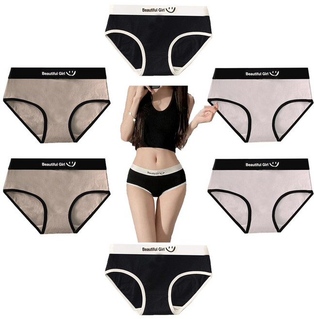 아이두 여성 소녀주니데이 속옷 여 주니어 초중고등학생 여자 면 팬티 6종세트