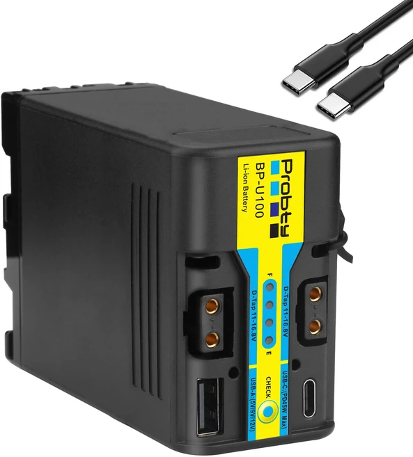 BP-U100 배터리 소니 U60 U70 U90 EX260 Z280 FS5 7 FX6 Z190 EX1R PD45W 고속 충전