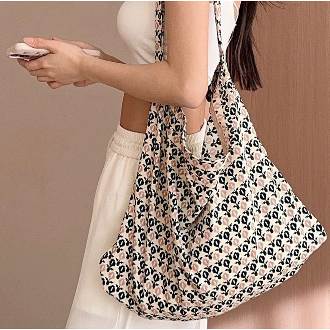 비키누누 데일리 캔버스 에코백 숄더백 여성가방