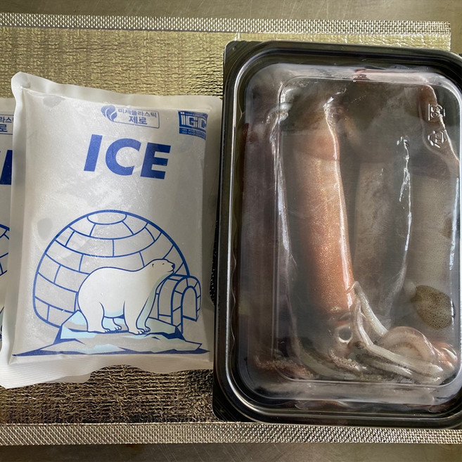국내산 생물 급냉 오징어 통찜용, 1박스, 4kg(28~32미)