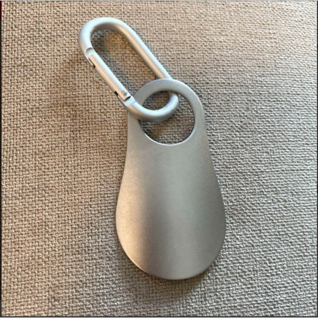 MUJI 무인 양품 휴대용 구두 주걱, 1개, 실버