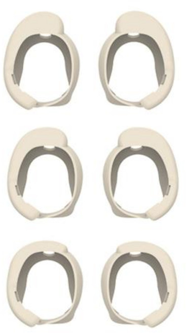 실리콘 이어 팁 커버 편안한 이어 팁 스크래치 방지 소프트 이어 팁 보스 콰이어트 컴포트 울트라 이어버드, 없음, 4) Beige, 1개