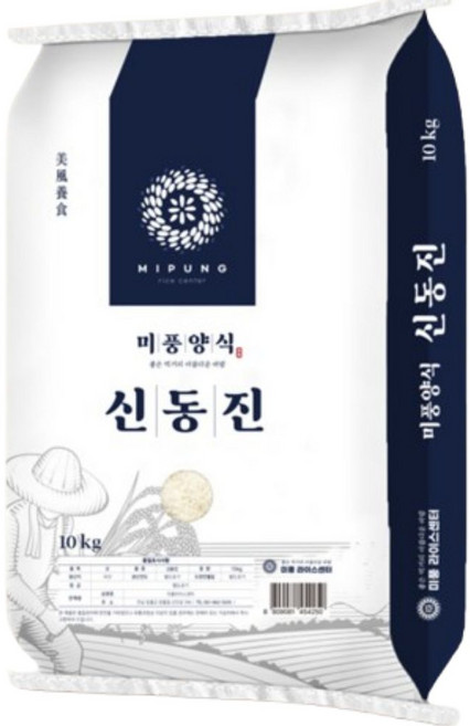 산지픽 미풍양식 신동진쌀 상등급 25년 햅쌀 윤기찰진 구수한 집밥백미 미풍양식 신동진쌀, 1개, 10kg